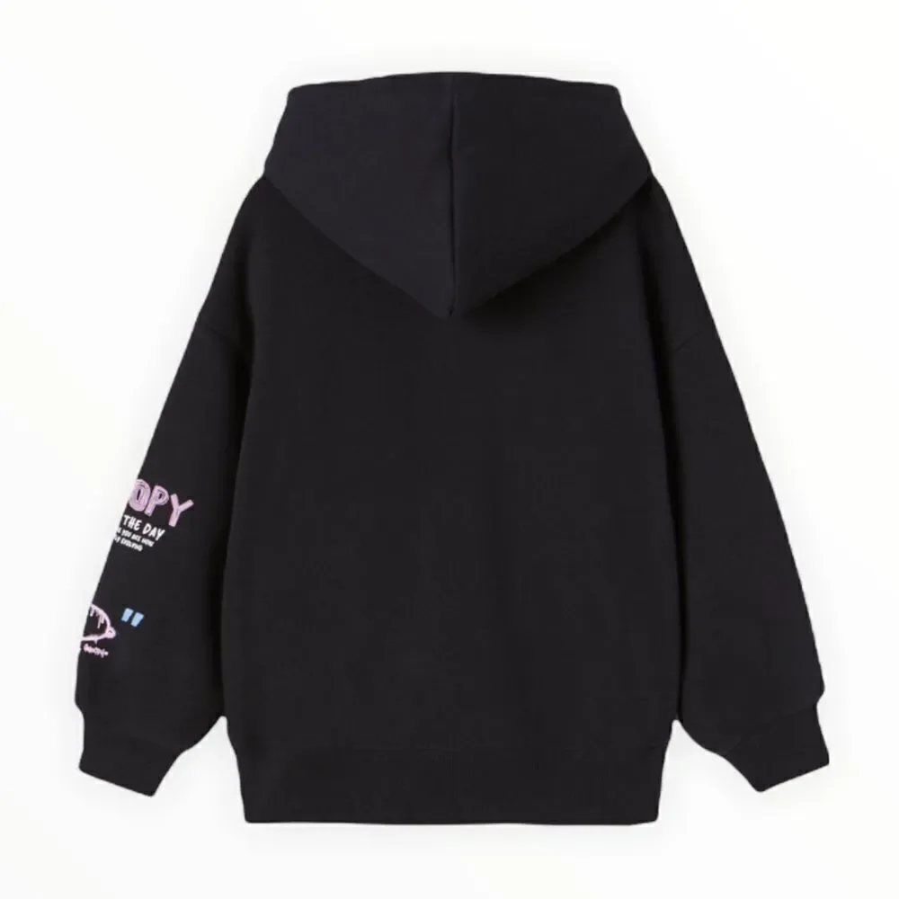 ZARA Kids | Black | SNOOPY GRAFFITI ® PEANUTS SWEATSHIRT